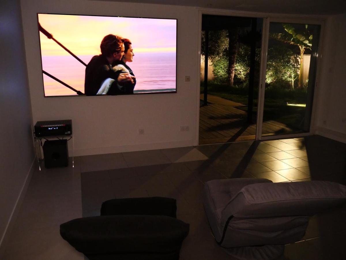 Unique! Jacuzzi Prive 35°C + Cinema Villa Entiere ميزيو المظهر الخارجي الصورة