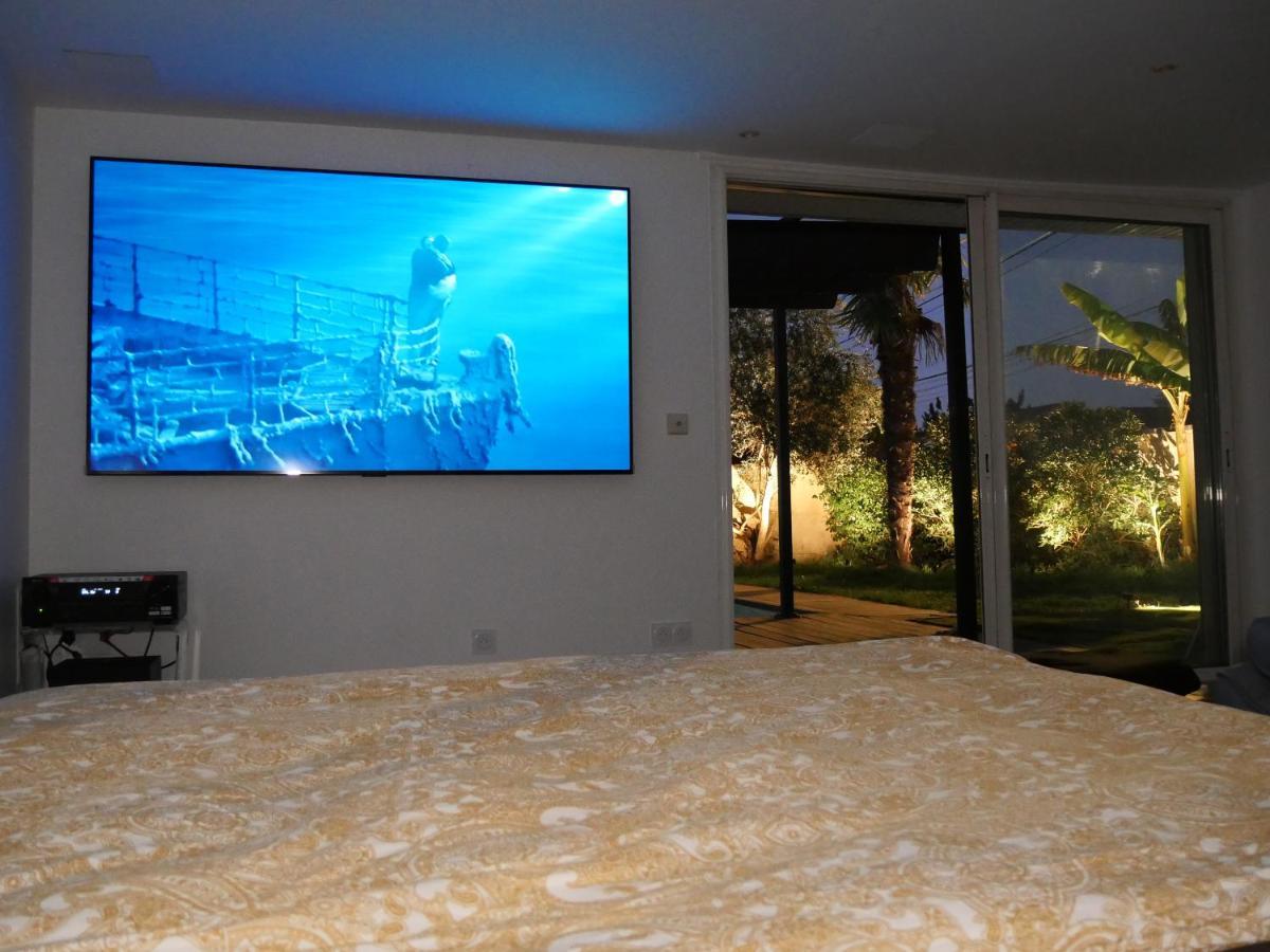 Unique! Jacuzzi Prive 35°C + Cinema Villa Entiere ميزيو المظهر الخارجي الصورة